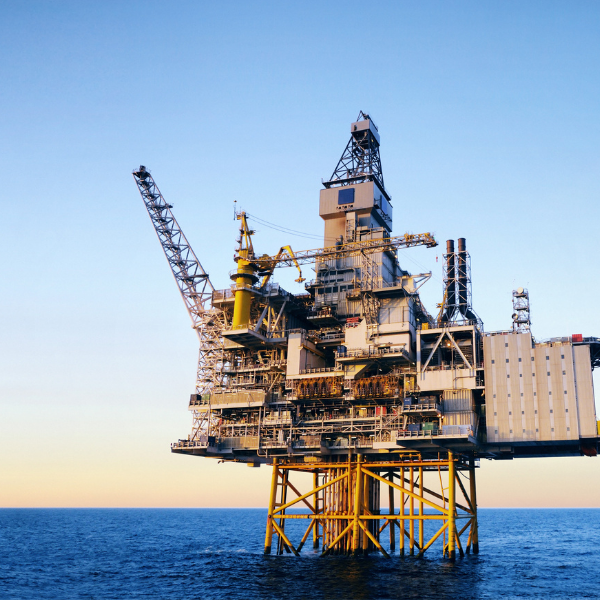 Cyberattack on oil rig